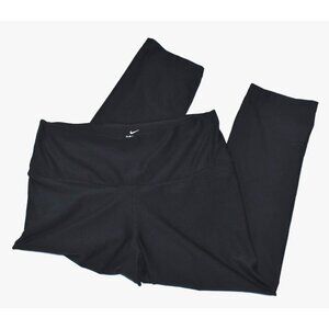 Nike Power Sculpt Victory Womens Leggings Size XL Black Crop Training High Waist